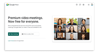 Archiconocido servicio para realizar videollamadas grupales. Tiene versión gratuita y permite hasta 100 participantes y llamadas ilimitadas de hasta una hora de duración. Además, no es necesario descargarse ningún programa para utilizarlo.