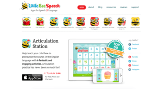 Articulation Station ayuda a los niños en la pronunciación de los sonidos y palabras del inglés. Utiliza juegos e historias con ejercicios para corregir la pronunciación de los pequeños. Ofrece actividades en 3 diferentes niveles.