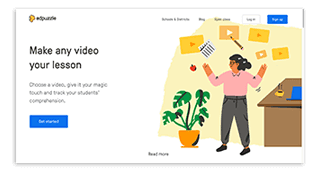 Herramienta dotada de versión gratuita que permite crear lecciones en formato vídeo: puedes añadir comentarios y preguntas en cualquier punto de la línea de tiempo y después compartir el material final con tu alumnado. Útil para cualquier tipo de asignatura.