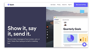 Fantástica herramienta con versión gratuita que permite grabar tu pantalla (y a ti, si cuentas con webcam) de forma rápida y sencilla mientras realizas una presentación, un tutorial o simplemente muestras algo interesante a tu alumnado.