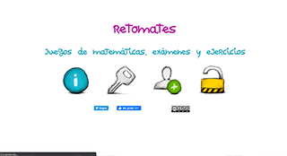 Esta web incluye una colección bastante completa de juegos de matemáticas, exámenes y ejercicios presentados a través de una estética original y divertida.