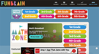 Web en inglés destinada a varias áreas de aprendizaje para niños, entre ellas las matemáticas. Su propuesta es mejorar las habilidades matemáticas de los más pequeños a través de juegos didácticos en línea.