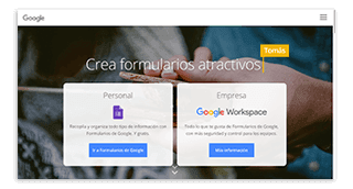 Todo un clásico en la creación de formularios. No tiene el mismo atractivo que otras herramientas similares como Typeform o Kahoot!, pero es rematadamente sencillo, colaborativo y está dentro del ecosistema Google, lo cual siempre es una gran ventaja.