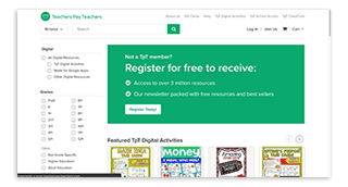 ¿No cuentas con suficientes recursos educativos? En ese caso, este marketplace puede ser interesante para ti: ofrece más de 3 millones de recursos educativos gratuitos y de pago creados por y para docentes de todo el mundo. Eso sí, la mayoría de ellos está en inglés.