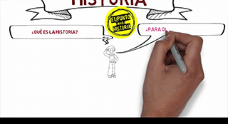 Canal de YouTube que explica de forma visual y amena diferentes temáticas para un público infantil. Las “Etapas de la Historia” es uno de sus vídeos más visualizados a día de hoy, y sirve de guía didáctica para familiarizarse con la Historia a una edad temprana.