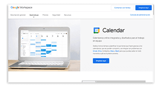 Recurso archiconocido para organizarse cada día, semana y mes de forma digital. Al formar parte del ecosistema Google, se vincula a la perfección con otras herramientas “hermanas” como pueden ser Gmail, Meet, Duo o Maps.