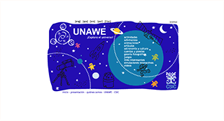 Portal educativo destinado a edades tempranas para aprender ciencia, con especial foco en el campo de la astronomía y el universo. La página contiene todo tipo de actividades: adivinanzas, animaciones, artículos, cuentos, poesías, juegos, vídeos y más.