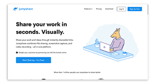 Con esta versátil herramienta serás capaz de compartir archivos a gran velocidad y realizar capturas y grabaciones de pantalla de forma sencilla. Cuenta con un plan gratuito con hasta 2 GB de espacio disponible.