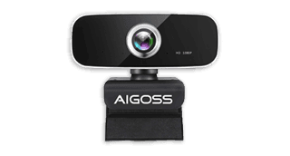 Destaca por su relación calidad/precio, con buena calidad de imagen, poco más de 8 centímetros de ancho y 110 gramos de peso, micrófono integrado y conexión por USB. La opción más asequible de las 3 webcams que recomendamos.