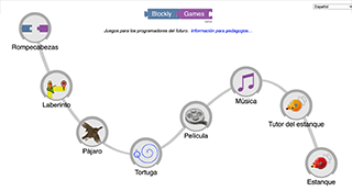 Esta web se presenta con el lema “Juegos para los programadores del futuro”, y a través de una interfaz extremadamente sencilla ofrece varios tipos de actividades dirigidas a los más pequeños. Una interesante alternativa para aprender a programar desde la infancia.