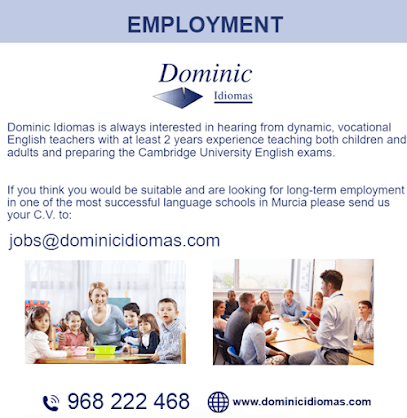 Dominic Idiomas SL | Academia de inglés Murcia