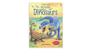 Libro didáctico sobre el mundo de los dinosaurios, cargado de detalladas e impresionantes ilustraciones y más de 50 solapas para levantar y descubrir todo tipo de curiosidades. Perfecto para que los pequeños aprendan inglés a través de una temática sumamente fascinante.
