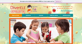 Se trata de una página web repleta de recursos y actividades (juegos, canciones, imágenes, cuentos y herramientas TIC) para la enseñanza de Lengua Castellana en edades tempranas (Educación Infantil y Primaria).