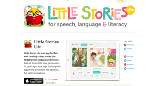  Esta app está disponible únicamente para iPad y contiene historias enfocadas en promover el aprendizaje del inglés, utilizando ilustraciones como apoyo al currículum.