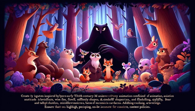 Adventure in the Magical Talking Forest