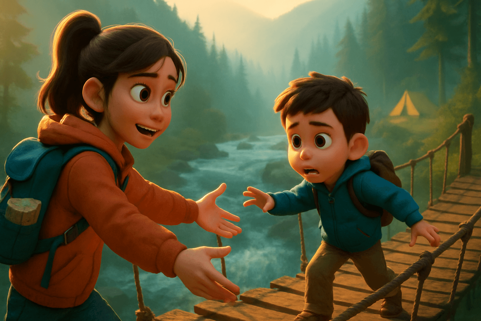 The Missing Path Map - Cuento para Niños en Inglés