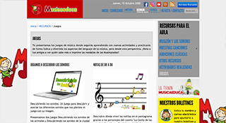 Además de ser una escuela de música, Musicaeduca también es un portal en línea que ofrece tanto material educativo como recursos para el aula vinculados, lógicamente, al mundo de la música.
